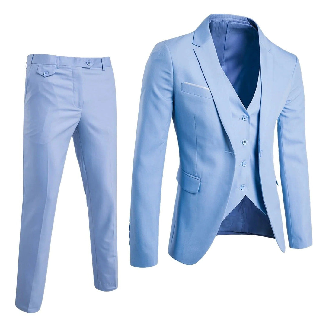 Men's 3-Piece Business Suit Set-Omni Prime Goods