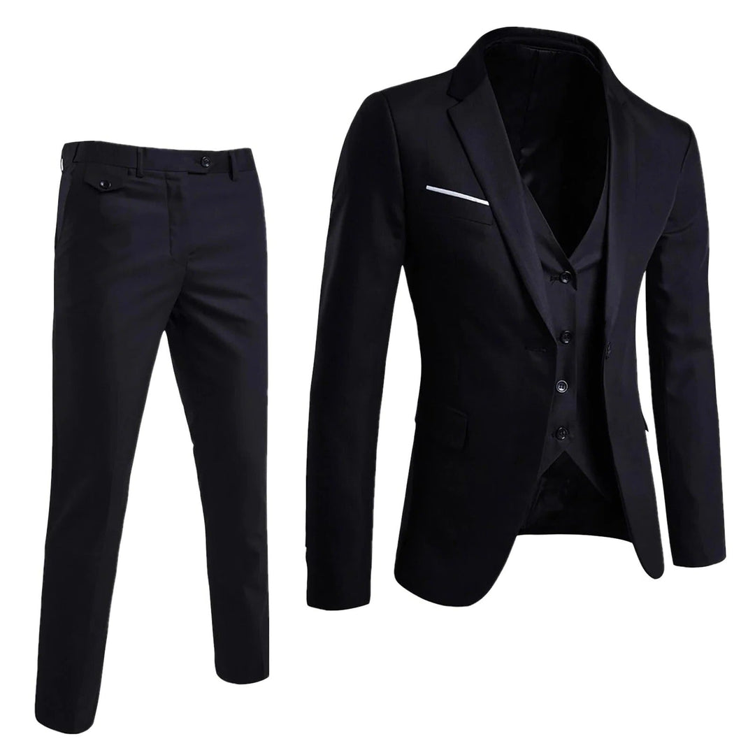 Men's 3-Piece Business Suit Set-Omni Prime Goods