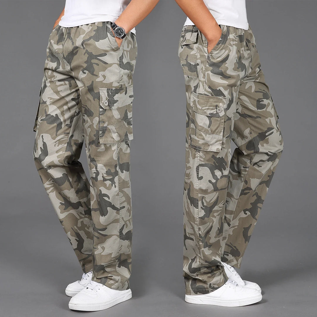 Men's Camo Cargo Pants for Outdoor Adventure-Omni Prime Goods
