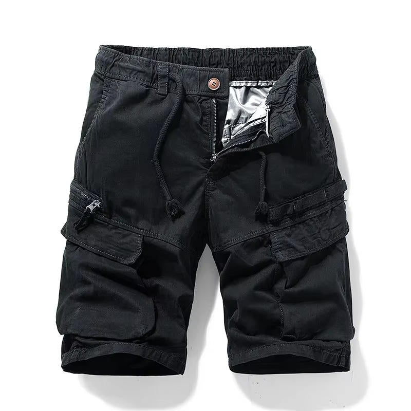 Men's Camouflage Utility Cargo Shorts-Omni Prime Goods