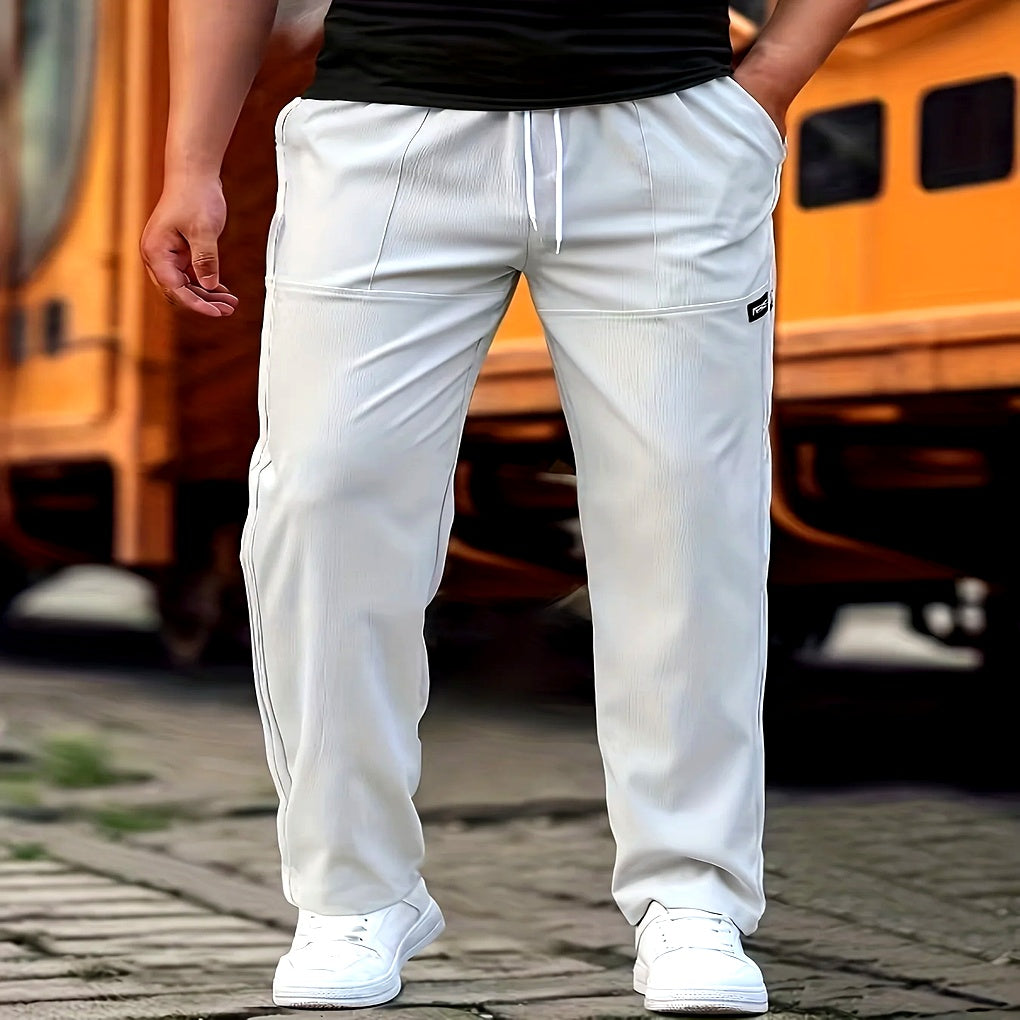 Men's Casual Versatile Trousers – Stylish Everyday Wear-Omni Prime Goods