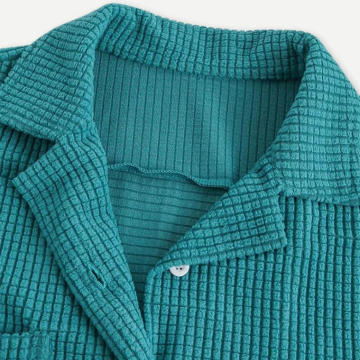 Men's Casual Waffle Knit Shirt-Omni Prime Goods