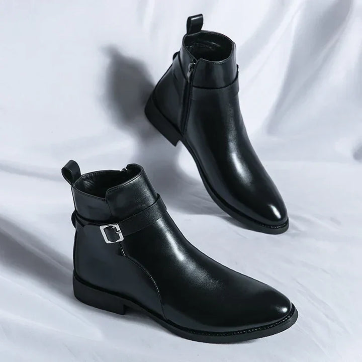 Men's Chelsea Boots | Sleek Classic Design with Side Zipper