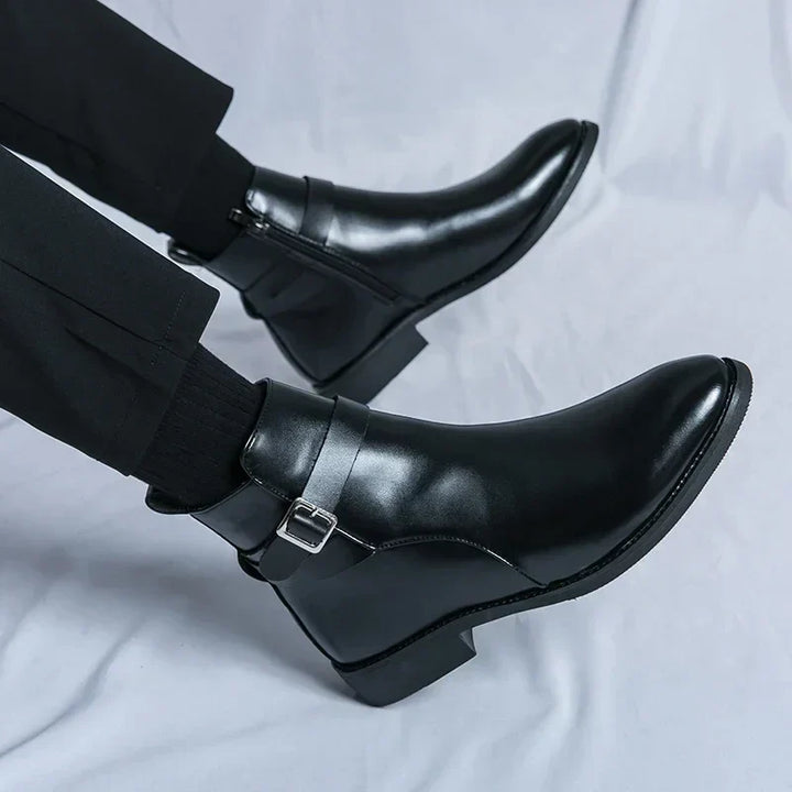 Men's Chelsea Boots | Sleek Classic Design with Side Zipper