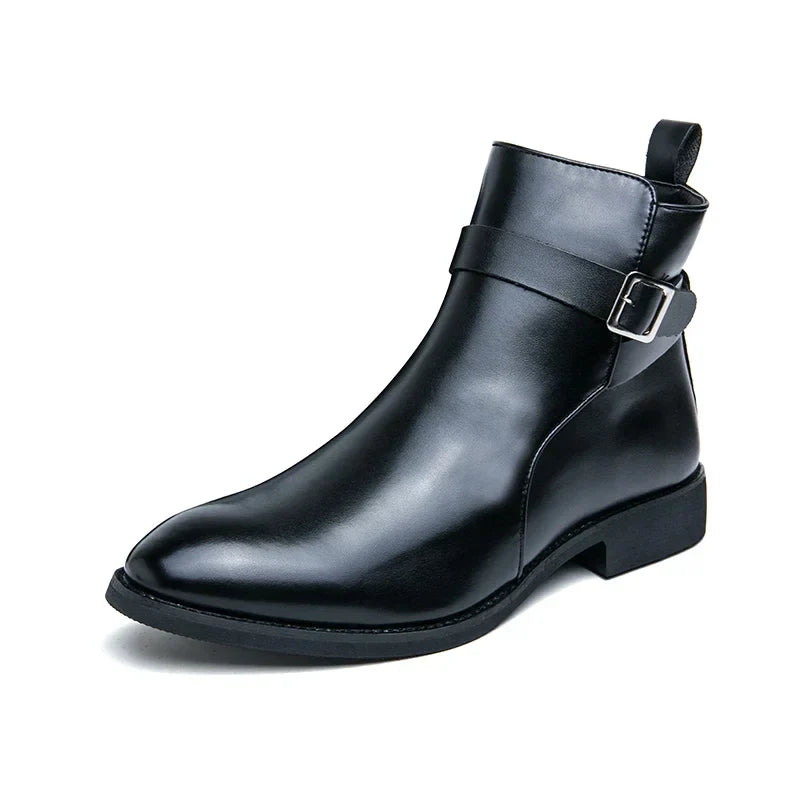 Men's Chelsea Boots | Sleek Classic Design with Side Zipper