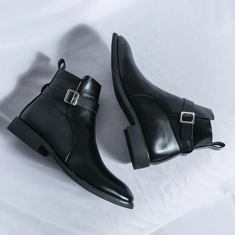 Men's Chelsea Boots | Sleek Classic Design with Side Zipper
