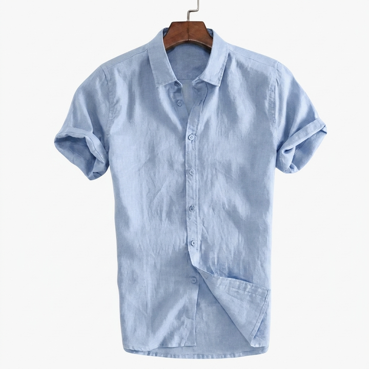 Men's Classic White Dress Shirt-Omni Prime Goods
