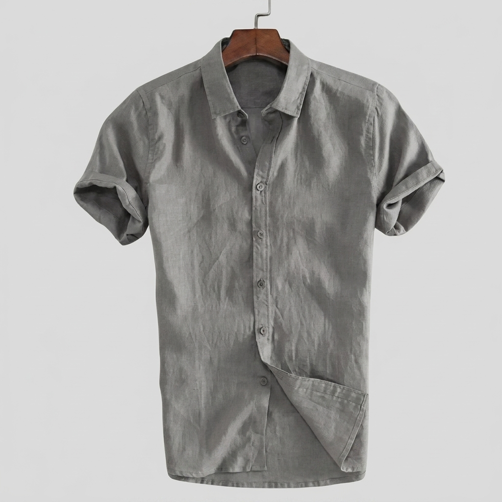 Men's Classic White Dress Shirt-Omni Prime Goods