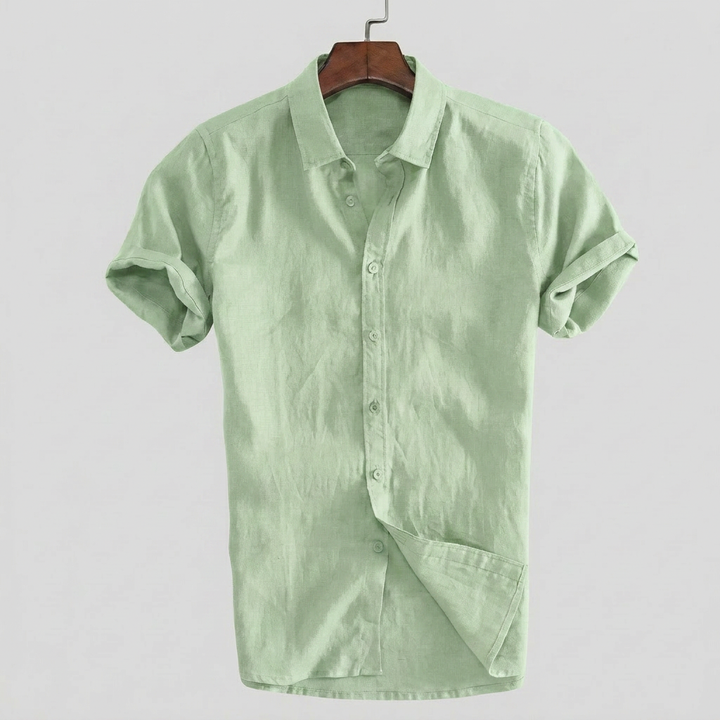 Men's Classic White Dress Shirt-Omni Prime Goods