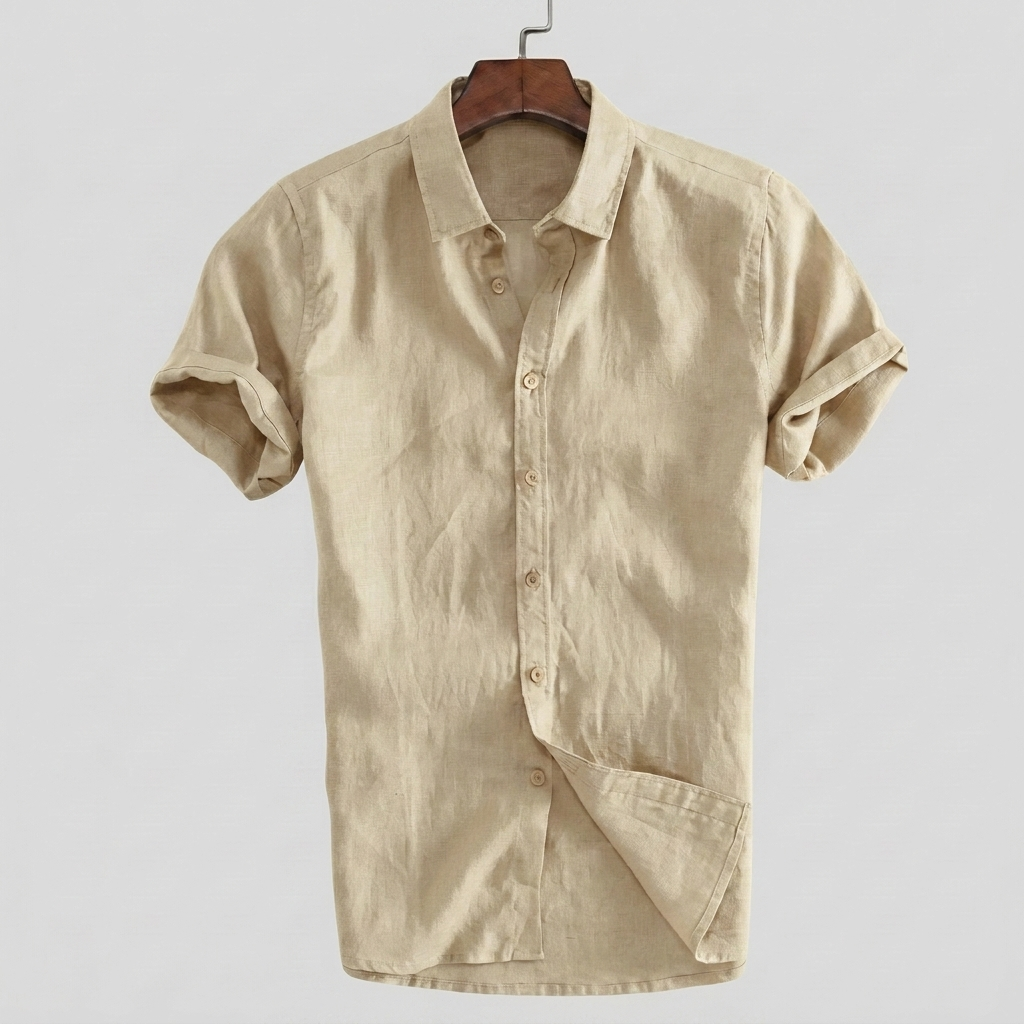 Men's Classic White Dress Shirt-Omni Prime Goods