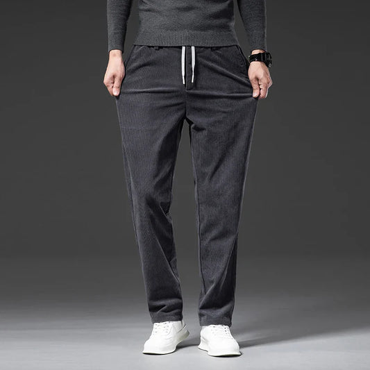 Men's Corduroy Chinos for Comfortable Everyday Wear-Omni Prime Goods
