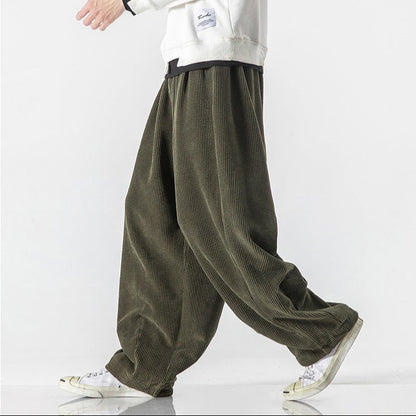 Men's Corduroy Sweatpants for Comfort and Style-Omni Prime Goods