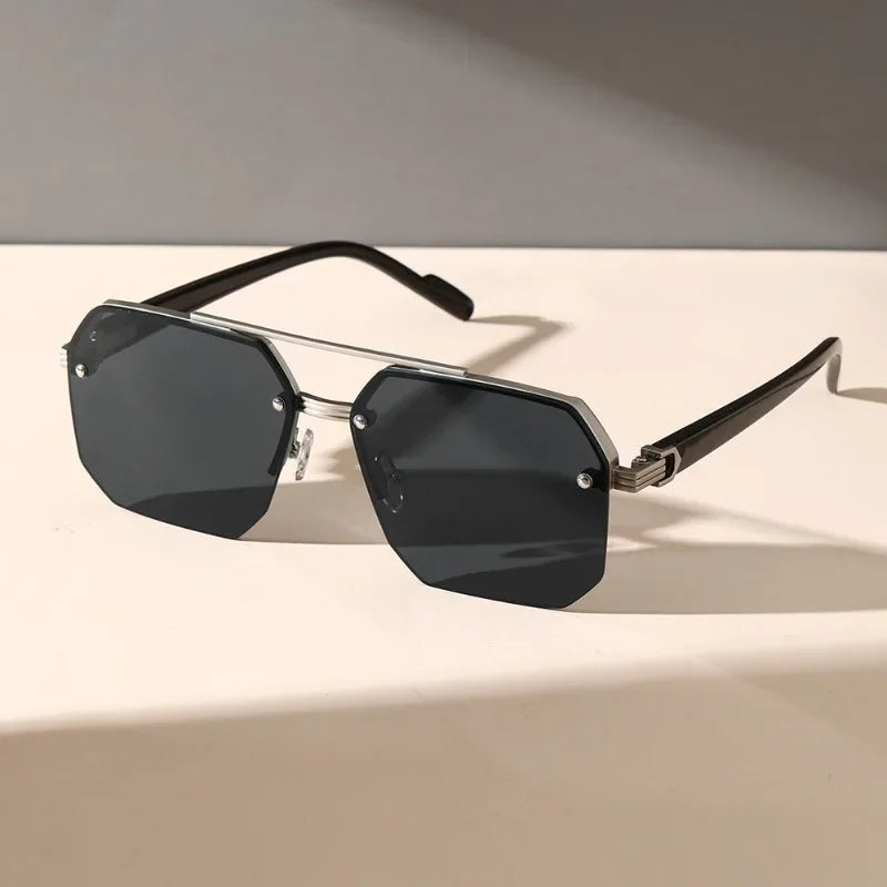 Men's Geometric Fashion Sunglasses-Omni Prime Goods