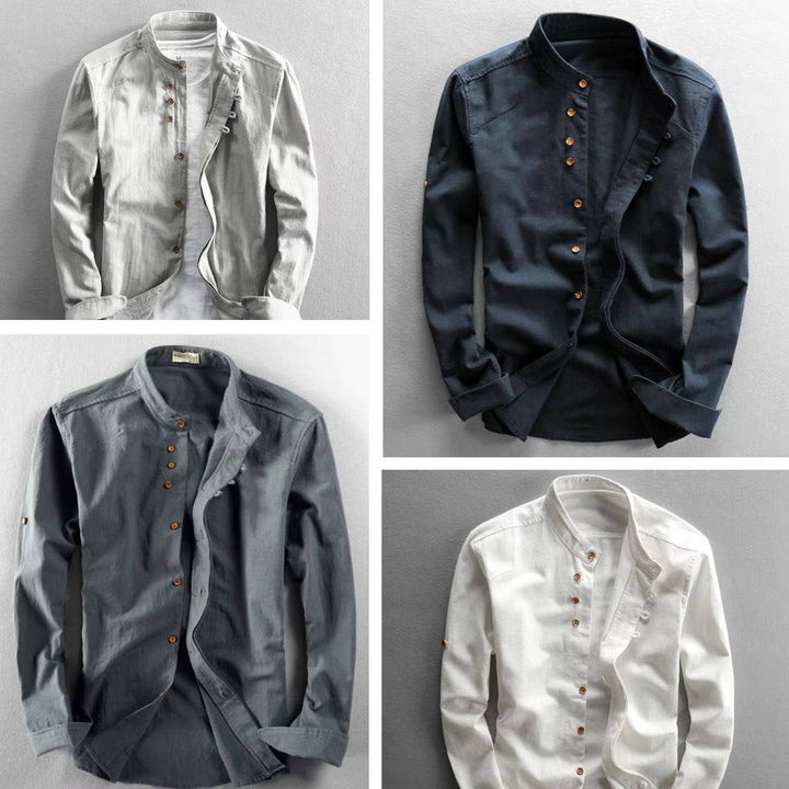 Men's Japan-Inspired Casual Shirt-Omni Prime Goods