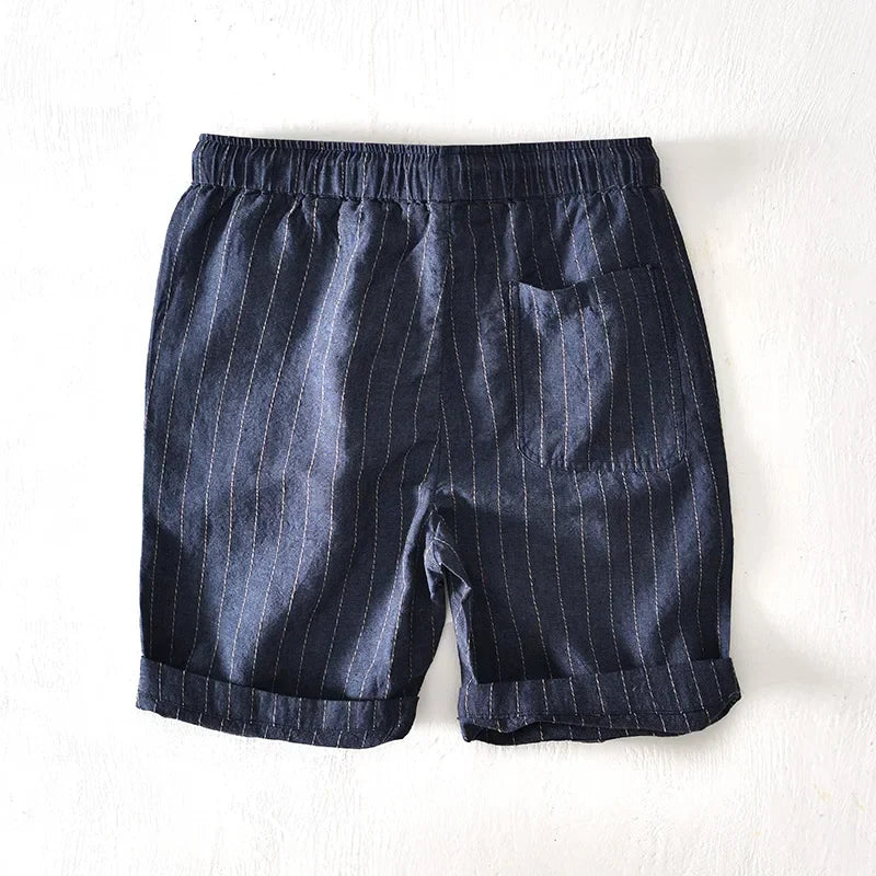 Men's Knee Length Drawstring Summer Shorts for Comfort and Style-Omni Prime Goods