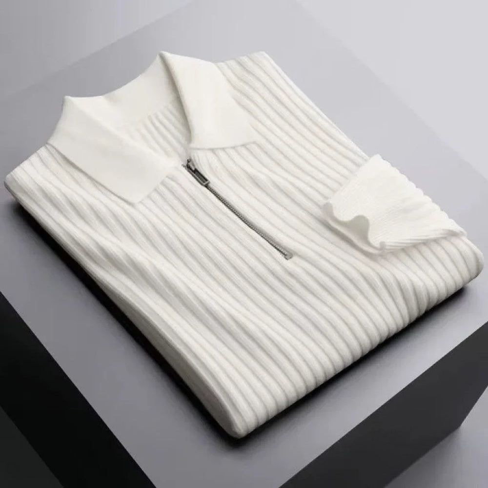 Men's Knit Polo Shirt-Omni Prime Goods