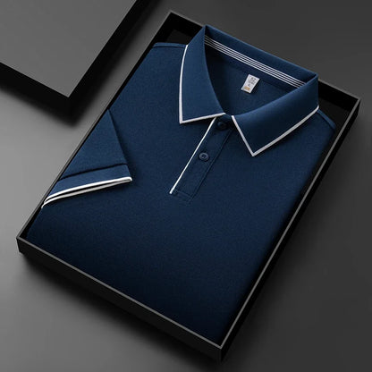 Men's Knit Polo Shirt-Omni Prime Goods