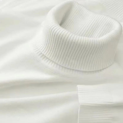Men's Knitted Turtleneck Sweater | Classic Regular Fit-Omni Prime Goods