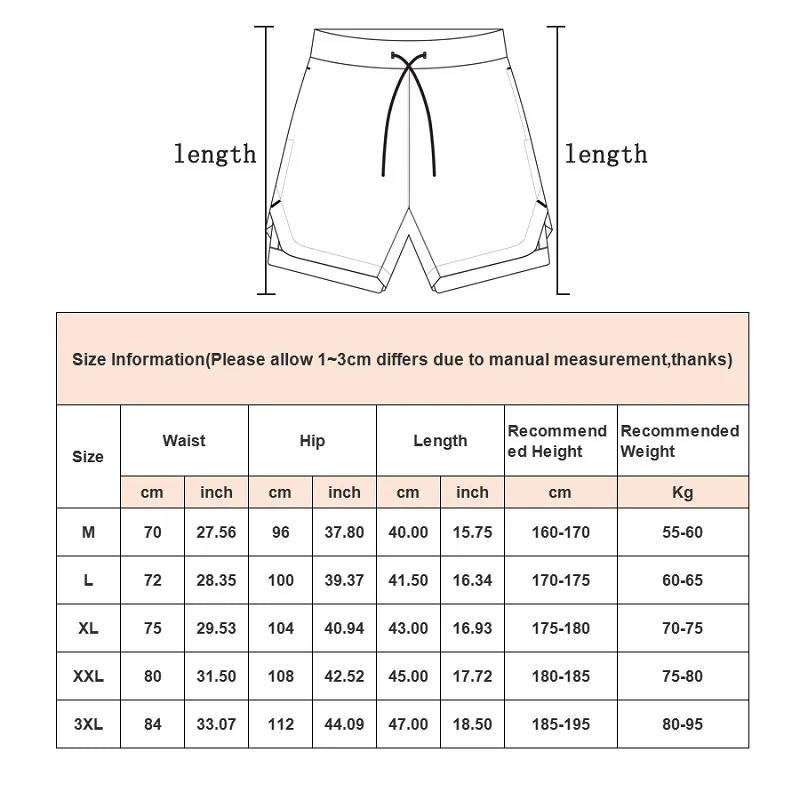 Men's Lightweight Athletic Running Shorts-Omni Prime Goods