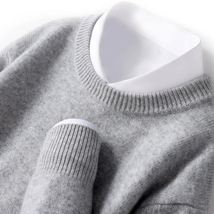 Men's Modern Crewneck Sweater-Omni Prime Goods