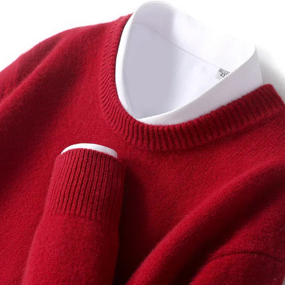 Men's Modern Crewneck Sweater-Omni Prime Goods