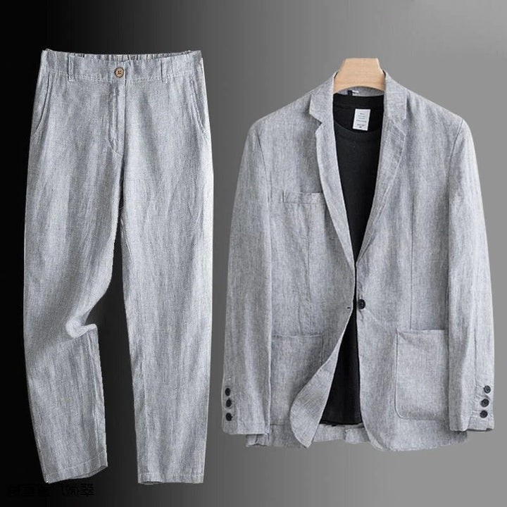 Men's Relaxed Fit Blazer Set-Omni Prime Goods