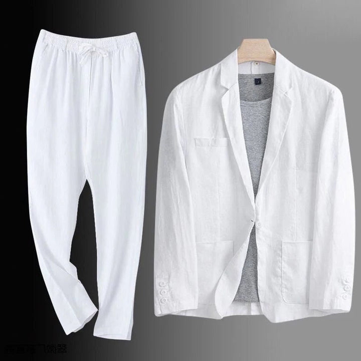 Men's Relaxed Fit Blazer Set-Omni Prime Goods