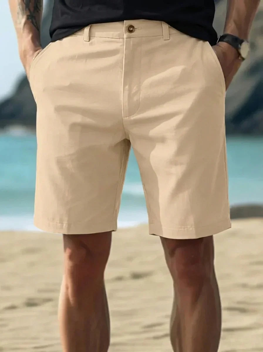 Men's Summer Straight Leg Beach Shorts-Omni Prime Goods