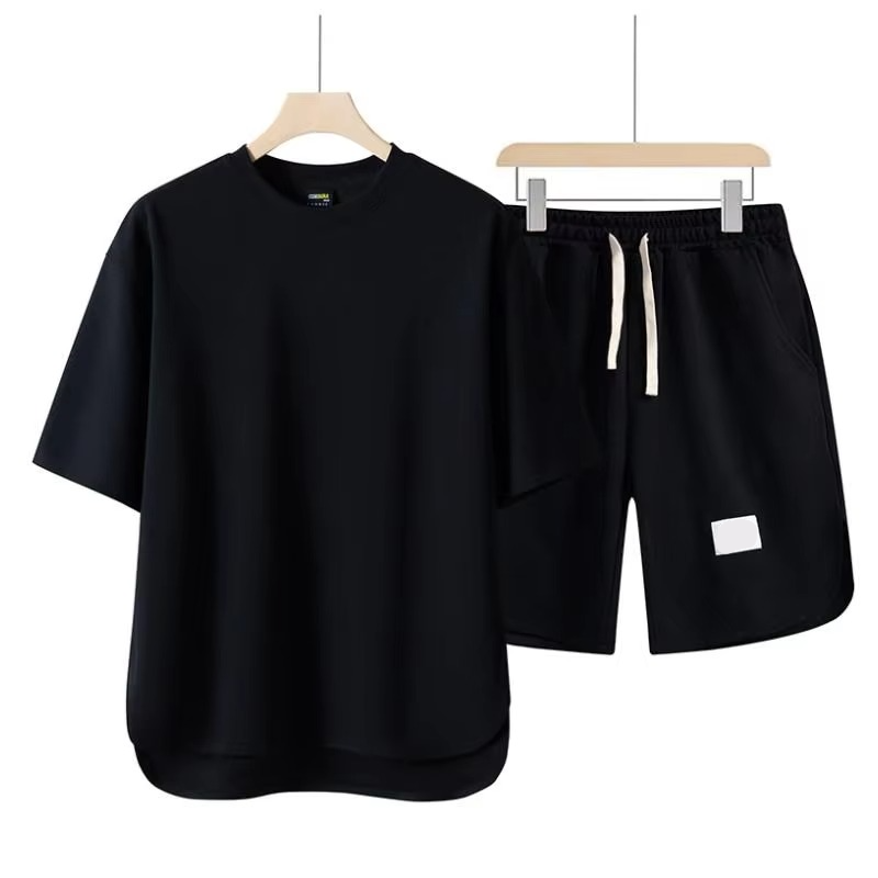 Men's Summer Two-Piece Set – Short Sleeve Shirt and Shorts Outfit M-4XL-Omni Prime Goods