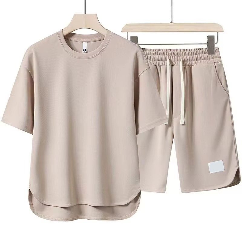 Men's Summer Two-Piece Set – Short Sleeve Shirt and Shorts Outfit M-4XL-Omni Prime Goods