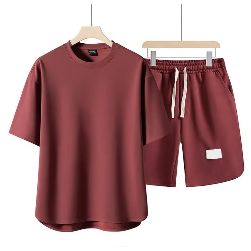 Men's Summer Two-Piece Set – Short Sleeve Shirt and Shorts Outfit M-4XL-Omni Prime Goods
