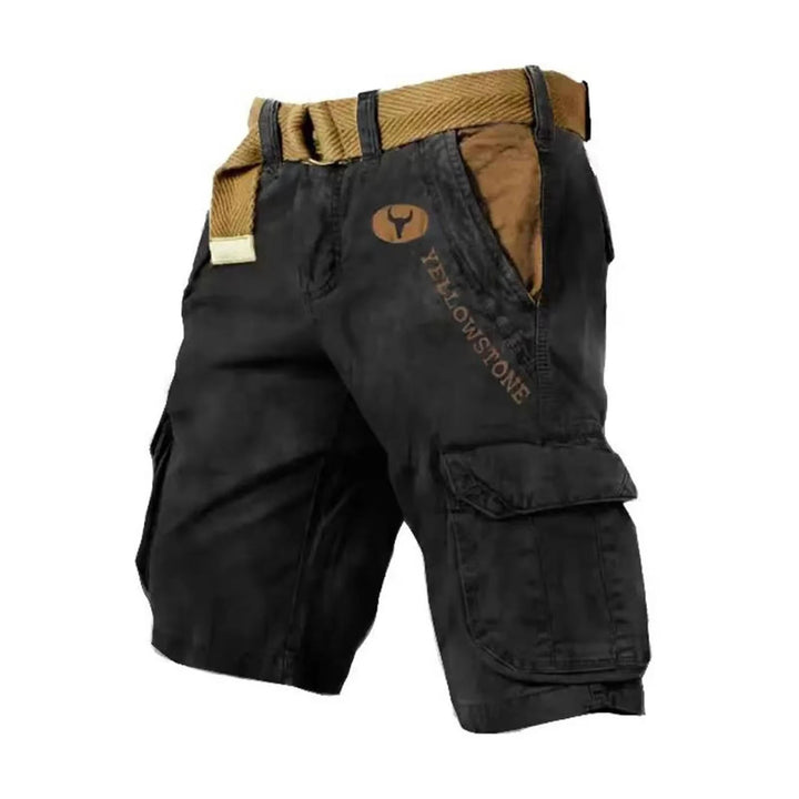 Men's Versatile Cargo Shorts with Multiple Pockets-Omni Prime Goods