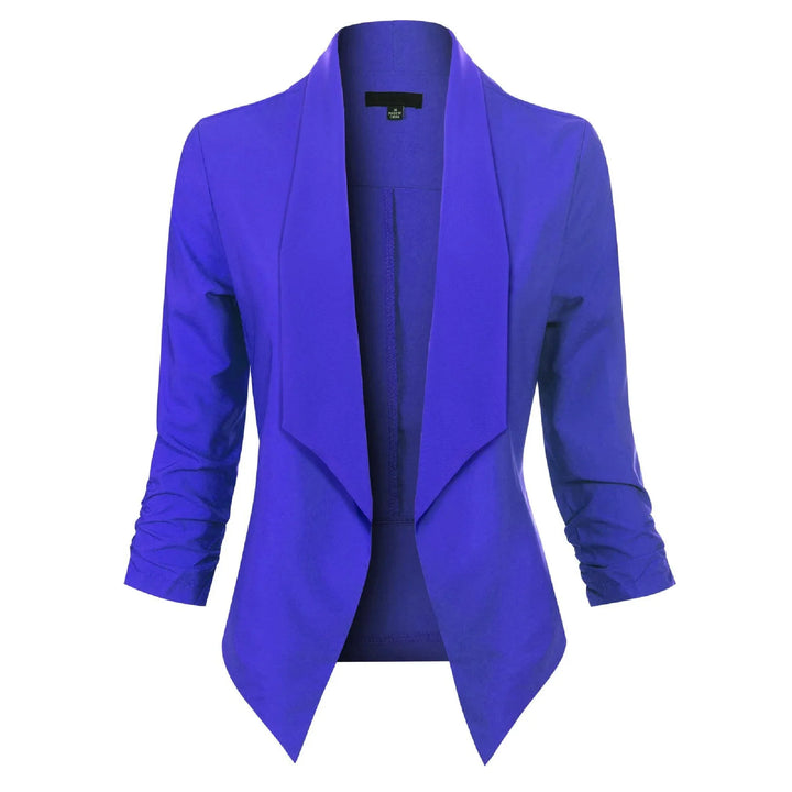 Women's Long Sleeve Open-Front Blazer