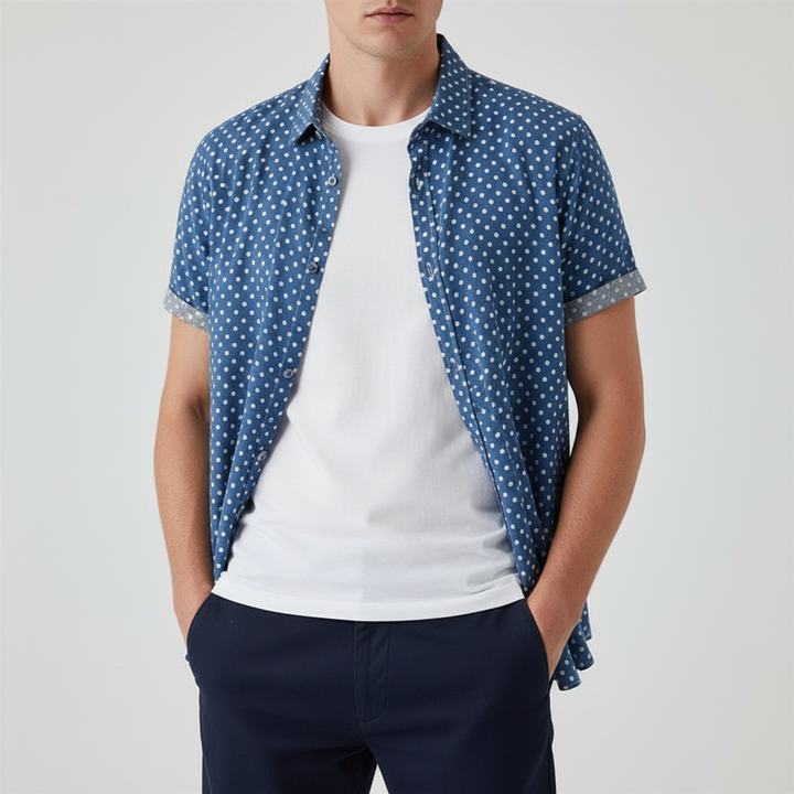 Men's Casual Short-Sleeve Shirt