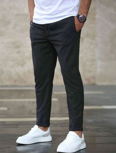 Monroe | Men’s Stylish Stretch Dress Pants-Omni Prime Goods