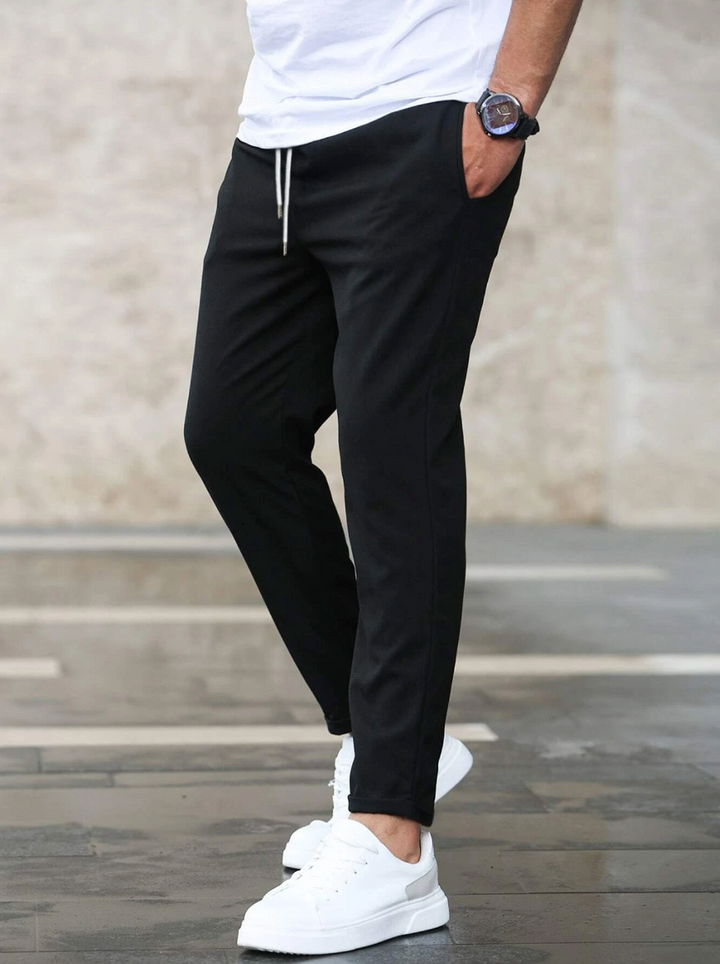 Monroe | Men’s Stylish Stretch Dress Pants-Omni Prime Goods