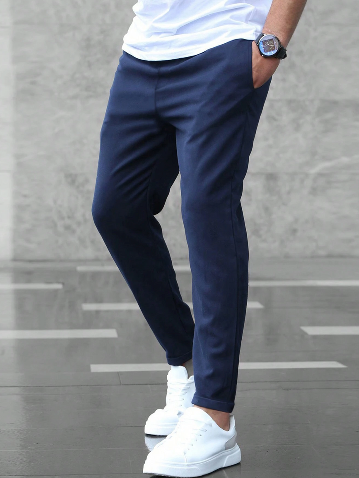 Monroe | Men’s Stylish Stretch Dress Pants-Omni Prime Goods