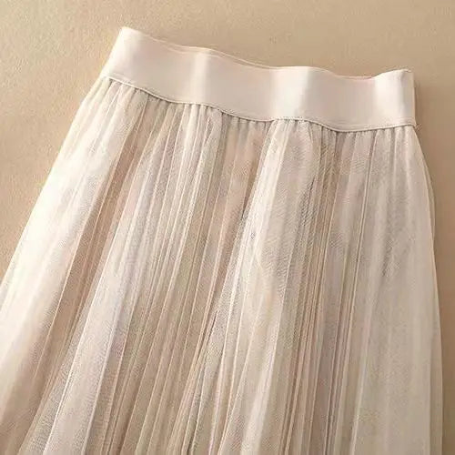 Morgan | Women's Pleated Flowy Skirt-Omni Prime Goods
