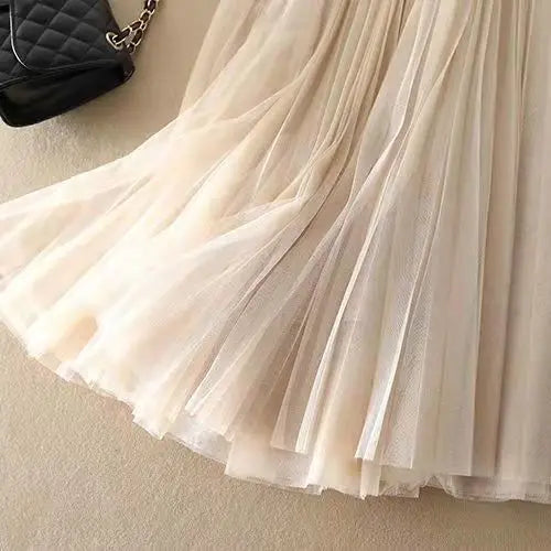 Morgan | Women's Pleated Flowy Skirt-Omni Prime Goods