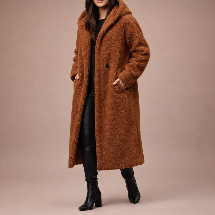 Women's Stylish Long Hooded Coat