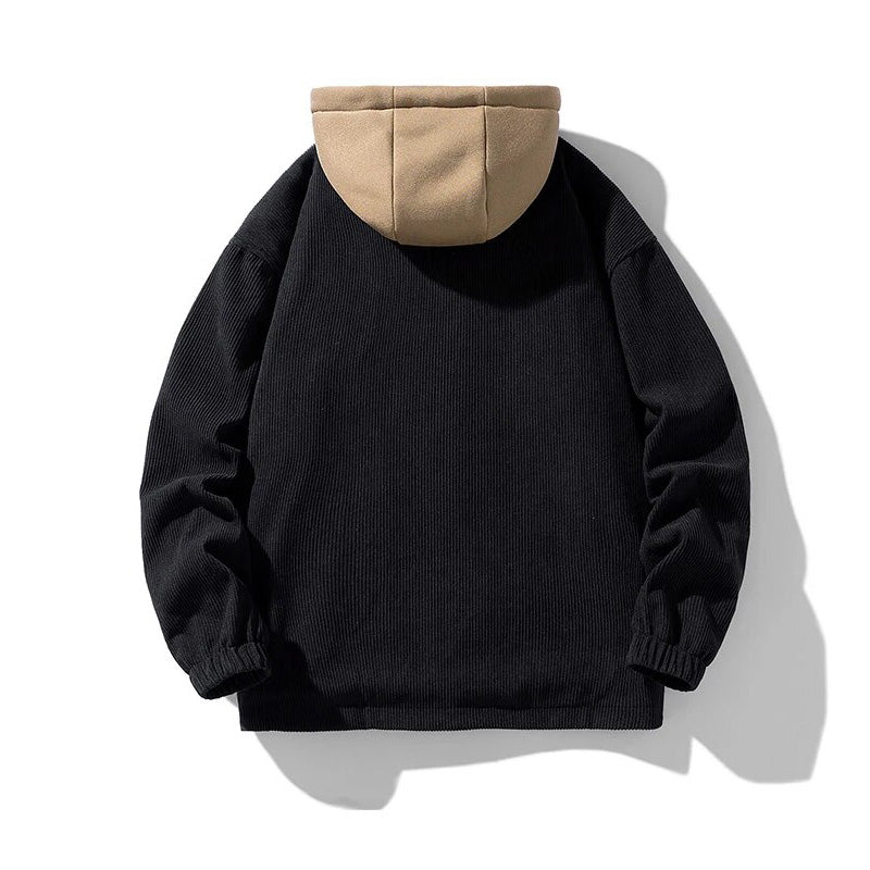 Men's Lined Hooded Jacket