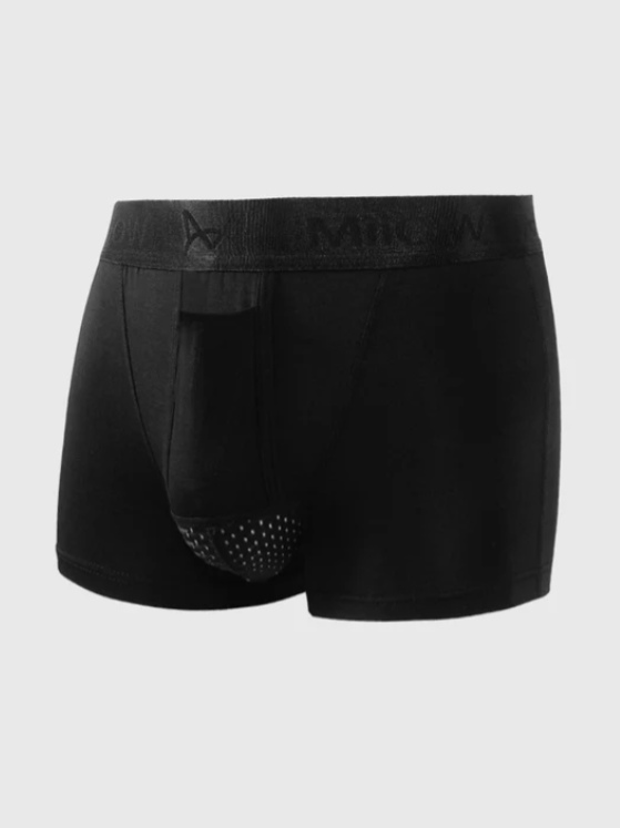 Men's Comfortable Cotton Boxer Shorts - 3-Pack