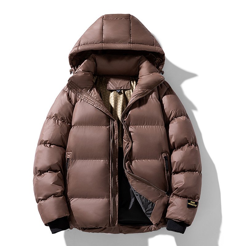 Men's Warm Hooded Padded Jacket