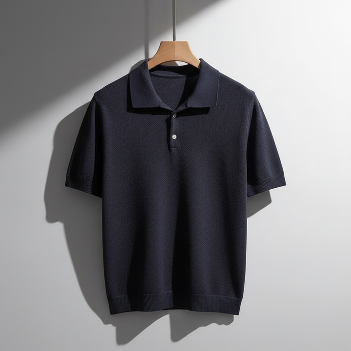 Men's Knit Polo Shirt