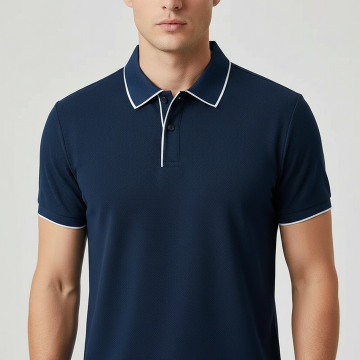 Men's Knit Polo Shirt