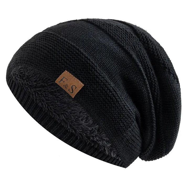 Men's Warm Winter Hat with Fleece Lining
