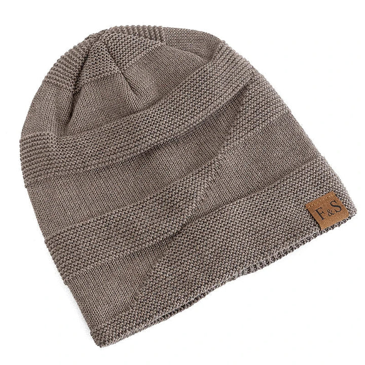 Men's Warm Winter Hat with Fleece Lining