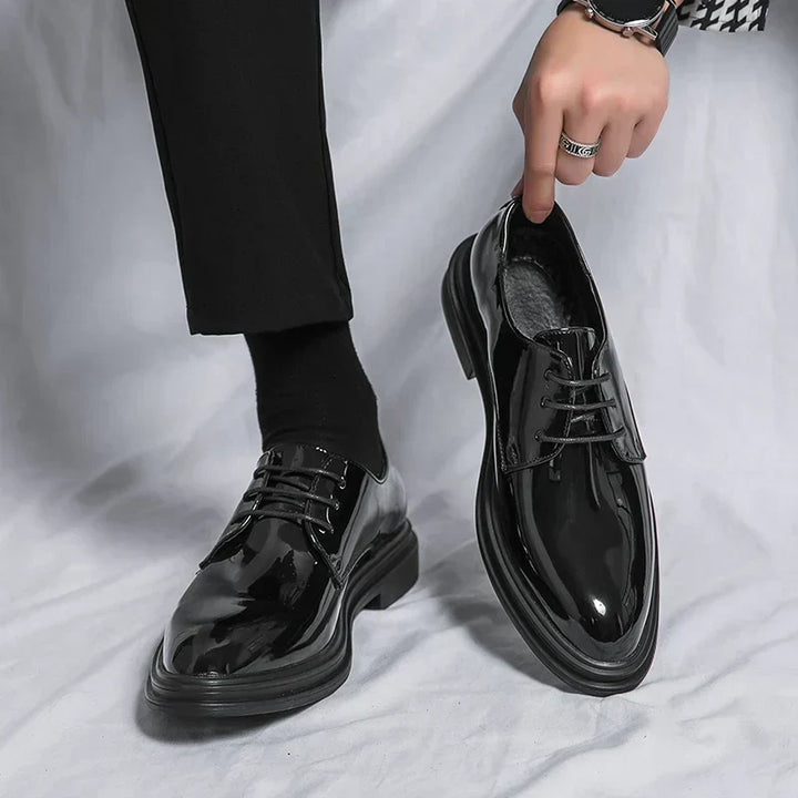 Noel | Men's Classic Leather Dress Shoes-Omni Prime Goods