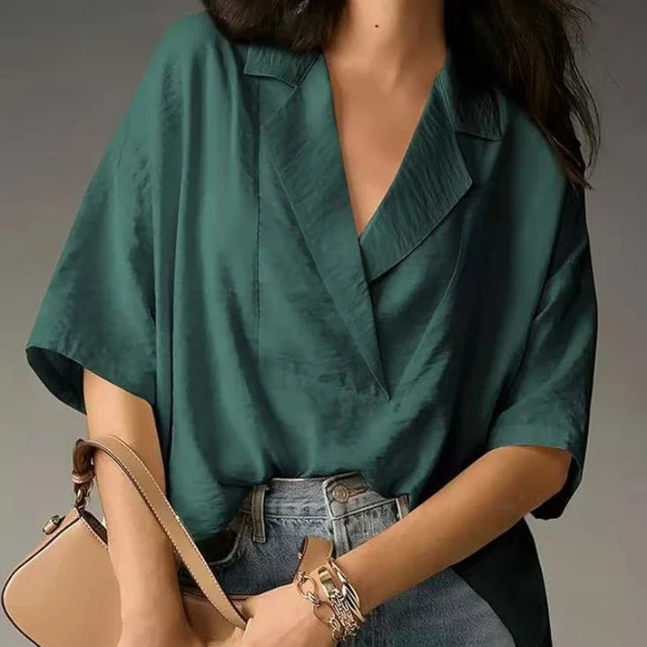 Nora | Women's Oversized Blouse-Omni Prime Goods