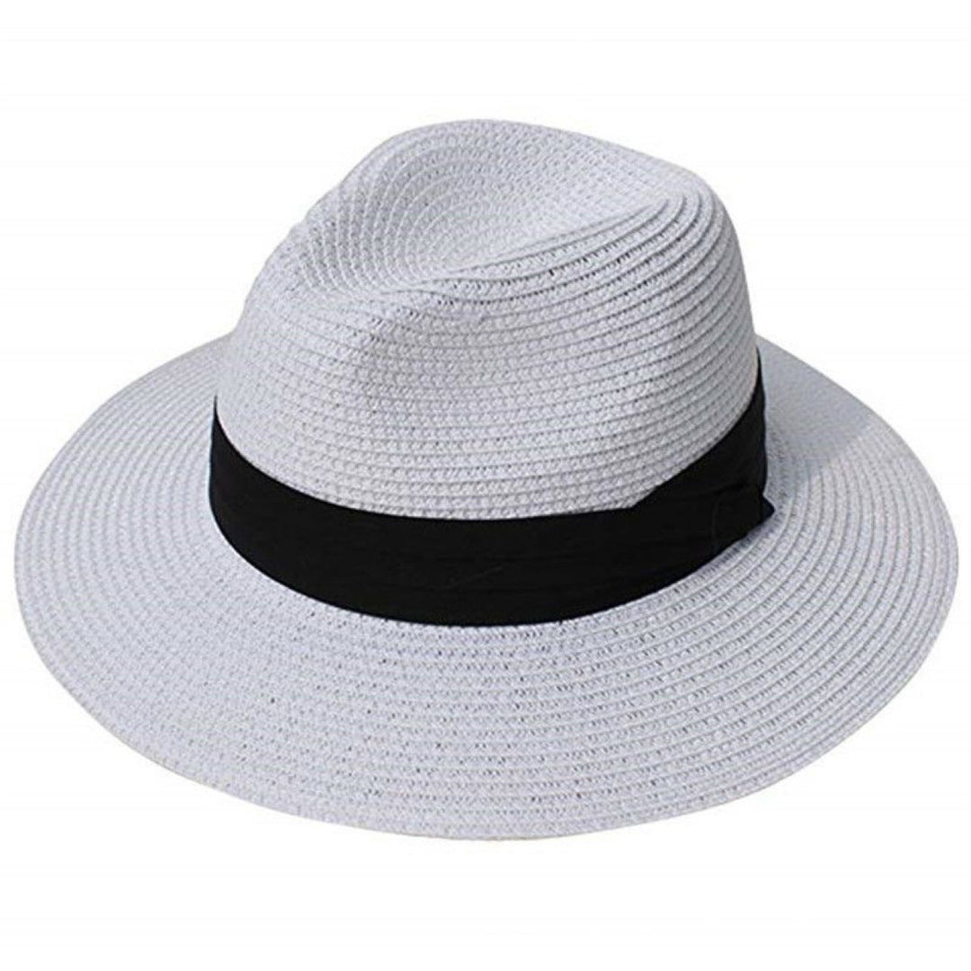Women's Panama Straw Hat with UPF 50+ Sun Protection
